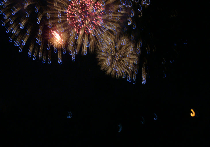 Fireworks to showcase a celebration of life.